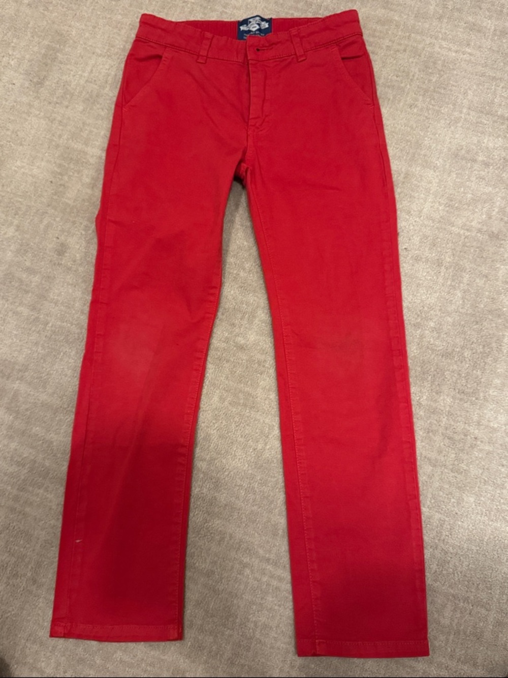 Trotters Kids Jacob Casual Pants - Red